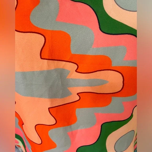 Anthropology, English Factory Sleeveless Faux Feather Top. Price firm. - Picture 5 of 11